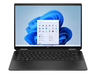 23C2_Spectre_Willie_14_Nightfall-Black_T_9MP-IR-Cam_FPR_Win11_Core-Set_Front_WhiteBG_M1550146 HP Spectre x360 2in1 Ultra7 16/1TB SSD 13.5 NEW - Image 1