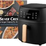 Royal Silver Crest 8 Liter Air Fryer 1.Kg Performance Range 2400 Watt Rapid Air Convection Heating