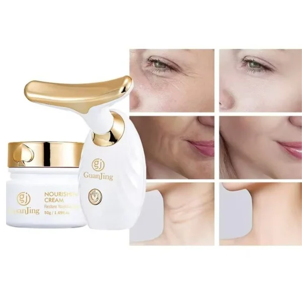 Guanjing Nourishing Lifting Skincare Set Facial Massager