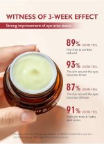 VIBRANT GLAMOUR Retinol Eye Cream Dark Circles Fade Fine Lines Remove Eye Bags Anti-Wrinkle Anti-Aging Firming Brighten Skin 20g - Image 2
