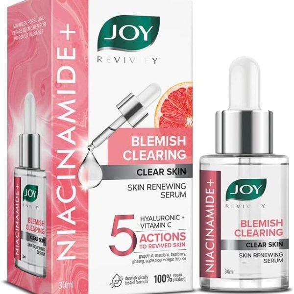 Joy Revivify Niacinamide+ Blemish Clearing Clear Skin Face Serum (30 ml)