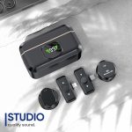 AMASDA 2 Pack Wireless Lavalier Microphone with Charging Case for iPhone - Image 2