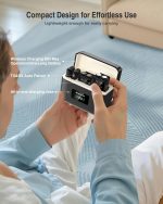 PQRQP Wireless Microphone for iPhone, iPad, Android(Lightning/USB C), Dual Microphones - Image 2