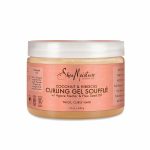 SheaMoisture Coconut Hibiscus Curling Gel and Smoothie for Thick Curly Hair 12 oz Each