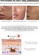 Alpha Arbutin Whitening Serum Visibly Fades and Reduces Skin Discollation Associated from Dark Spots Sun Spots Acne Scars - Image 3