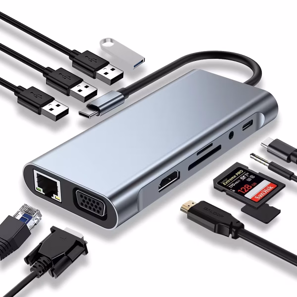 USB-C Hub 11in1