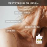 Advanced Clinicals Retinol Body Cream Moisturizer + Exfoliating 10% Glycolic Acid & Lactic - Image 2