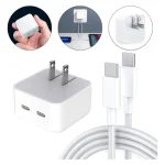 KMD Apple Charger plus USB 2in1 kit 35W 15pm