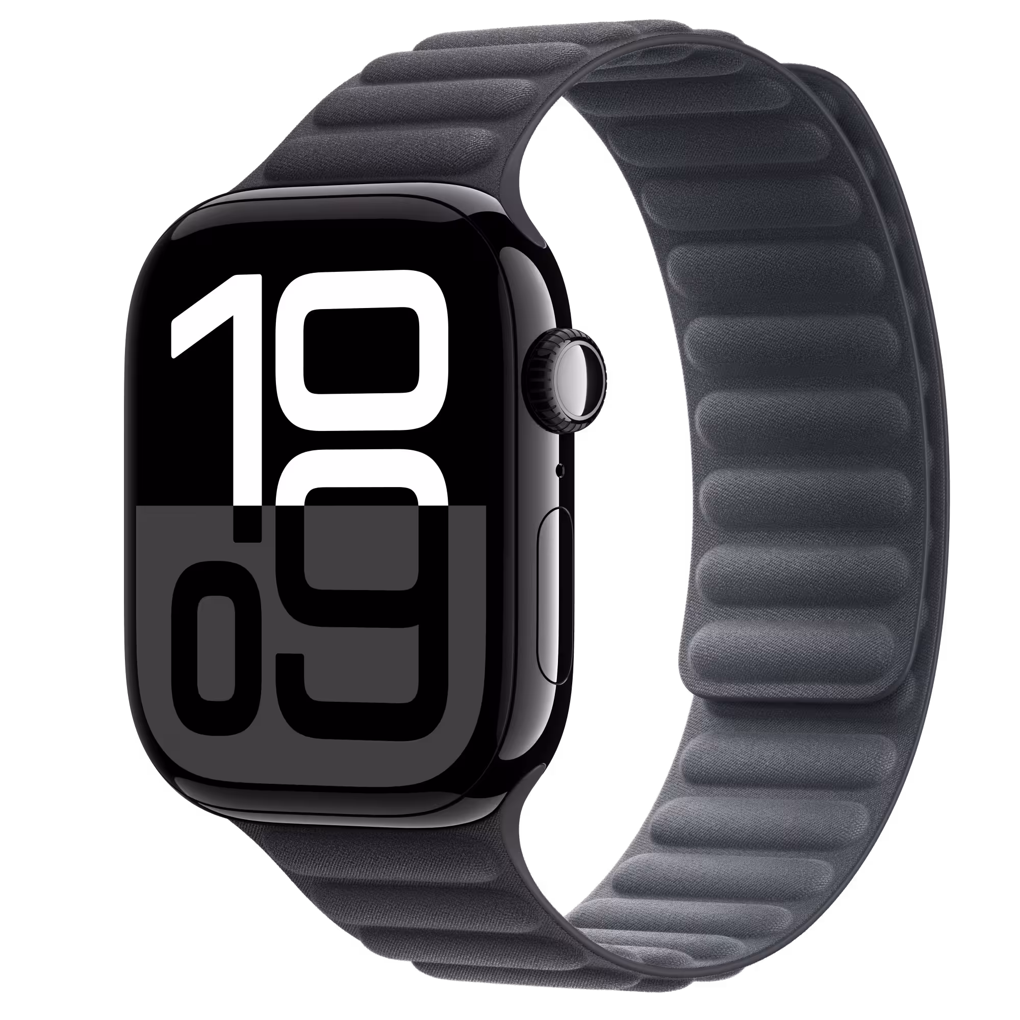 MXWY3ref_FV99_VW_34FRwatch-case-46-aluminum-jetblack-nc-s10_VW_34FRwatch-face-46-aluminum-jetblack-s10_VW_34FR Watch Apple Series 10 46MM 2024 - Image 1