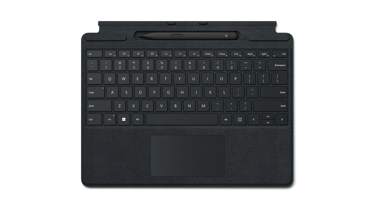 Pro-8-KB-Black-with-Slim-Pen-2 Keyboard Surface With Slim Pen - Image 1