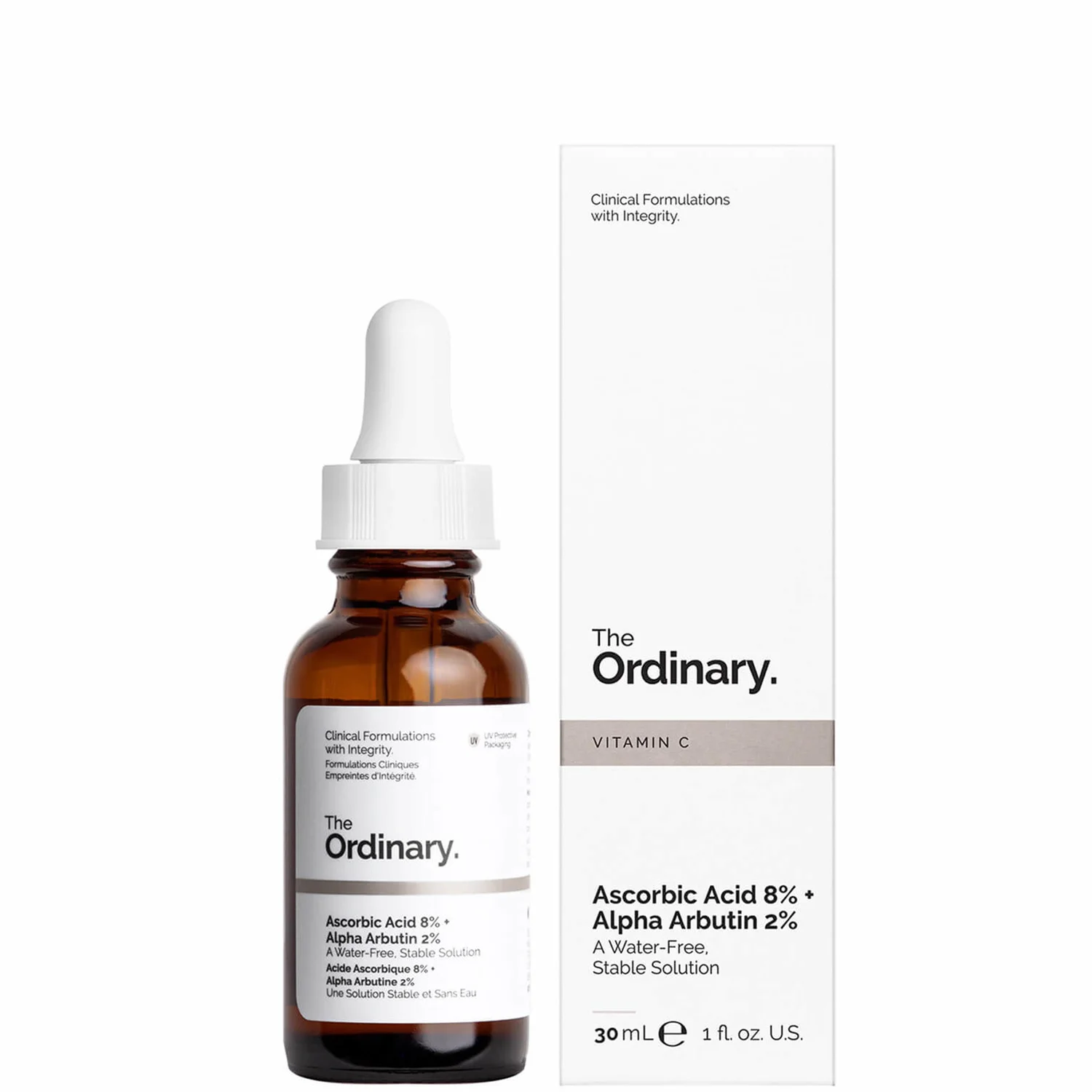 download The Ordinary Ascorbic Acid 8% and Alpha Arbutin 2% Serum 30 ml - Image 1