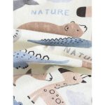 0-3Y Baby Boy COTTON Summer Animal Print 2-Piece Top & Bottom Set