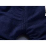 0-4 Year Old Boy's Long Sleeved Top And Pants 2-piece Set - Navy Blue