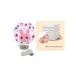 1 Piece Baby Washable, Adjustable, Reusable Cloth Unisex Toddler Kids Waterproof Breathable Diaper With 3 Inserts (0 to 3 Yrs Upto 15 Kgs)