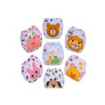 1 Piece Baby Washable, Adjustable, Reusable Cloth Unisex Toddler Kids Waterproof Breathable Diaper With 3 Inserts (0 to 3 Yrs Upto 15 Kgs)