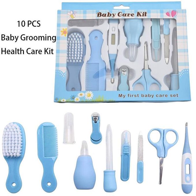 10 PCS Baby Healthcare and Grooming Kit, Baby Nursery Health Care Set