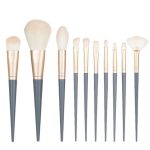10 pieces of makeup brush set beginner brush powder brush eye shadow brush soft hair cover brush beauty tools