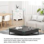 10pcs Baby Anti-collision Corner Protector, PVC Protective Table Corner Cushion