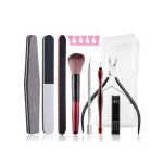 10Pcs Nail Art Polish Removal Tool Set