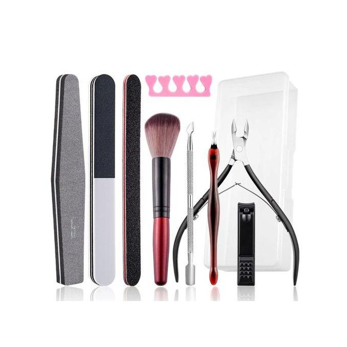 10Pcs Nail Art Polish Removal Tool Set