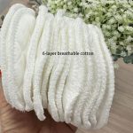 12 Pcs Reusable Nursing Pads - Washable Cotton Breast Pads for Breastfeeding