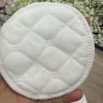 12 Pcs Reusable Nursing Pads - Washable Cotton Breast Pads for Breastfeeding