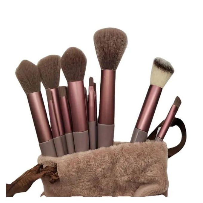 13pcs Naked Makeup brushes set with storage bag