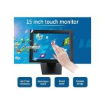 15" LCD Touch Screen Cash Register System Restaurant Monitor POS VOD System Touch Screen Checkout Monitor