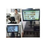 15" LCD Touch Screen Cash Register System Restaurant Monitor POS VOD System Touch Screen Checkout Monitor