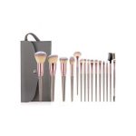 15 Pcs Professional Makeup Brush Set Complete Collection Professional Makeup