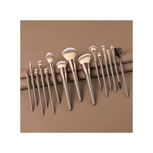 15 Pcs Professional Makeup Brush Set Complete Collection Professional Makeup