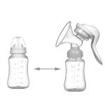 150ml Manual Breast Pump With Free Baby Bottle Cap