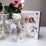 150ml Manual Breast Pump With Free Baby Bottle Cap