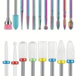 19Pcs Tungsten Steel Polishing Head Tool Set For Manicure
