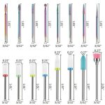 19Pcs Tungsten Steel Polishing Head Tool Set For Manicure