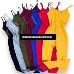 1pc MUSTARD YELLOW Women Playsuit Wide Leg Casual Elegance One Piece Tank Top Jumpsuit Everywhere Wear Ladies Baddie Trendy High Stretch Best for Size 8-14 Navy Maroon Brown...