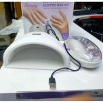 2 in 1 led nail dryer and Electric nail kit,Electric Manicure Pedicure Kit, Nail Drill Machine & Dryer, Nail Art Tools Set.