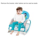 2 in 1 Vibrant Baby Rocker with Interactive Toy Bar 0 - 36 Months
