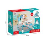 2 in 1 Vibrant Baby Rocker with Interactive Toy Bar 0 - 36 Months