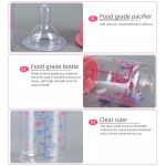 2-Pack 125ml Wide Neck Baby Bottles - Silicone Nipple & PP Unbreakable Easy Clean