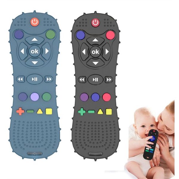 2 Pack Baby Teething Toys, Silicone Baby Toys To Help Baby Teething