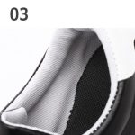 2 Pairs Men's Sneakers Sports Breathable Running Shoes, White & Black