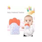 2 Pieces Baby Mitten Teether Baby Teether Teething Gloves