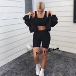 2Pc Stretchy Quality Shinny Skin Tight Biker Shorts