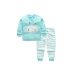 2pcs 0-3 Years Baby Boys Clothes Newborn Kids Sets Long Sleeve Sweatshirt Pants Trousers Tshirt Outfit Tops Cartoon