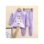 2pcs 0-3 Years Baby Girls Clothes Newborn Kids Sets Long Sleeve Sweatshirt Pants Trousers Tops Cartoon Outfits Casual