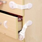 2Pcs Baby Kid Safety Locks Children Protection Cabinet Cupboard Drawer Security