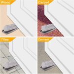 2pcs Rubber Wedge Door Stop Convenient Mouse Design Door Stop Stopper Holder Guard Baby Safety