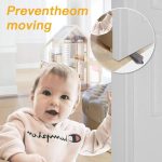 2pcs Rubber Wedge Door Stop Convenient Mouse Design Door Stop Stopper Holder Guard Baby Safety