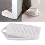 2pcs Rubber Wedge Door Stop Convenient Mouse Design Door Stop Stopper Holder Guard Baby Safety